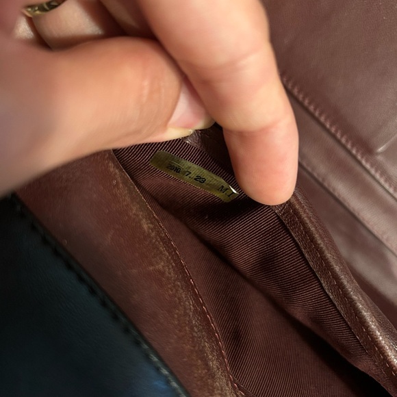 Chanel long flap wallet lambskin matelasse - Picture 16 of 16